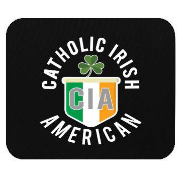 Discover Catholic Irish American St Patric Day Mouse Pads