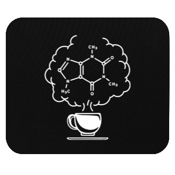 Discover Drinking Coffee Science Student Chemistry Teacher Mouse Pads