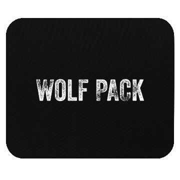 Discover Wolf Packleader Of The Packwolf Bad Werewolf Mouse Pads