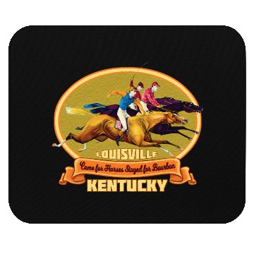 Discover Louisville Kentucky Horse Racing Bourbon Derby Mouse Pads
