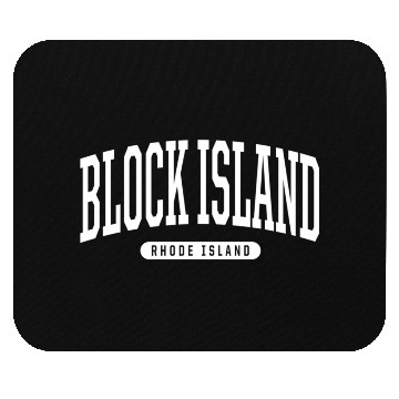 Discover Style Block Island Rhode Island Mouse Pads