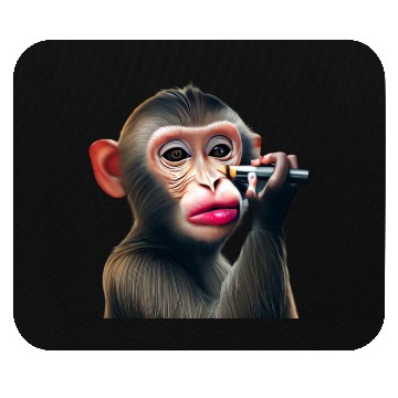 Discover Make-up monkey Mouse Pads