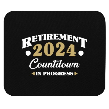 Discover Retirement 2024 Countdown In Progress Retiring Mouse Pads