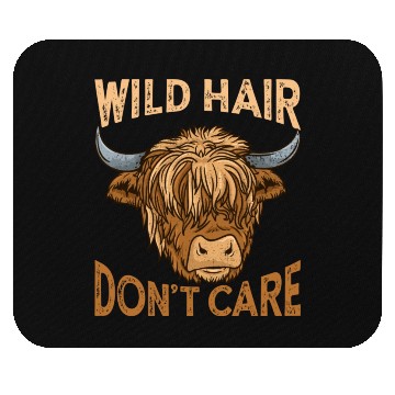 Discover Highland Cow Cattle Scottish Farmer Mouse Pads