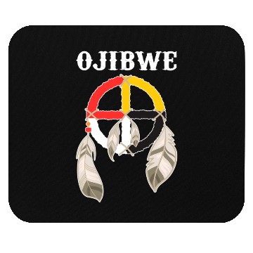 Discover Ojibwe Anishinaabeg People Native American Mouse Pads
