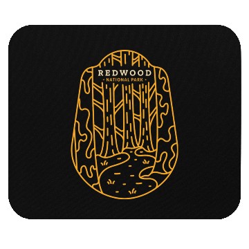 Discover Redwood National Park Mouse Pads