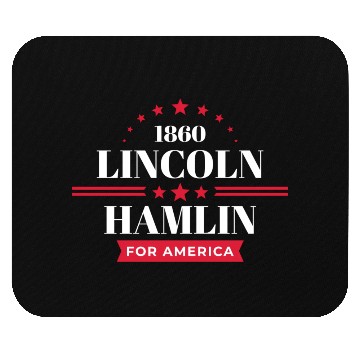 Discover Abe Lincoln 1860 Republican Campaign Mouse Pads