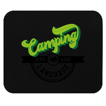 Discover Camping Lover Mouse Pads