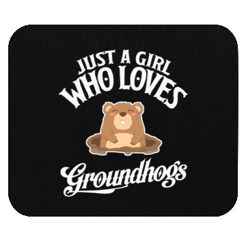Discover Who Loves Groundhogs Groundhog Mouse Pads