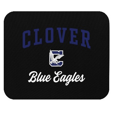 Discover Clover High School Blue Eagles Mouse Pads