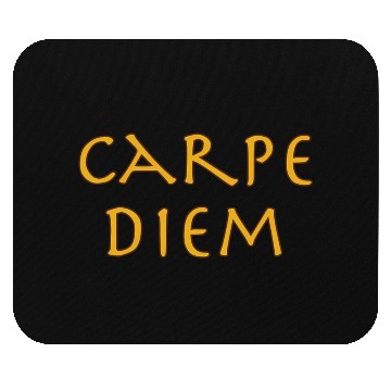 Discover Carpe Diem Happiness Inration For Busy People Mouse Pads