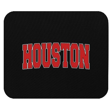 Discover Houston Tx Texas Varsity Style Usa Sports Mouse Pads