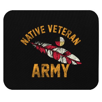 Discover Native American Vietnam Veteran Mouse Pads