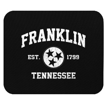 Discover Franklin Tennessee Tn State Athletic Style Mouse Pads