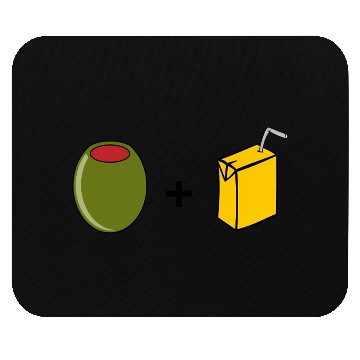 Discover Olive Juice I Love You Mouse Pads