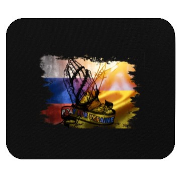 Discover Pray For Ukraine Solidarity Support Ukraine Mouse Pads