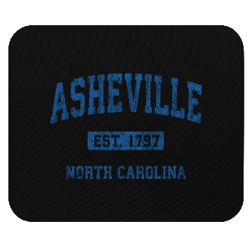 Discover Asheville North Carolina Athletic Sports Mouse Pads