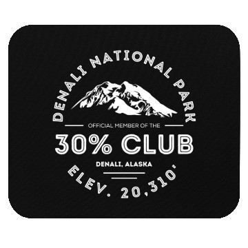 Discover Denali 30 Club Alaa National Park Mouse Pads