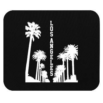 Discover Los Angeles La California Mouse Pads