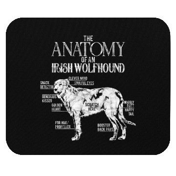 Discover Irish Wolfhound Dog-Lover Mouse Pads