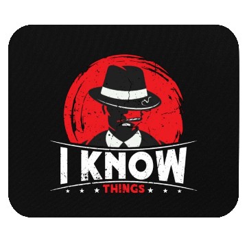 Discover Detective I Know Things Law Enforcement Sheriff Mouse Pads