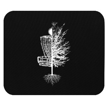 Discover Disc Golf Baet Tree Frisbee Golf Mouse Pads