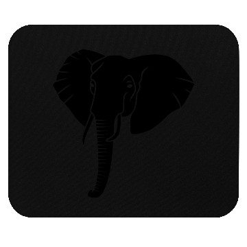 Discover elephant head Mouse Pads