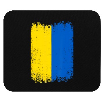 Discover Ukraine Ukrainian National Flag Patriotic Mouse Pads
