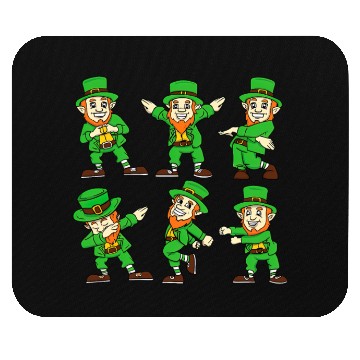 Discover Dancing Leprechauns St Patrick'S Day Mouse Pads