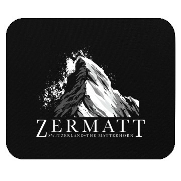 Discover Switzerland Thes Matterhorn Zermatts Mouse Pads