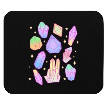 Discover Pastel Goth Magical Crystal Waterfall Kawaii Goth Mouse Pads