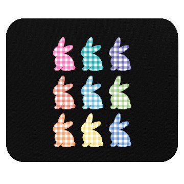 Discover Easters For Plaid Easter Bunny Gingham Mouse Pads