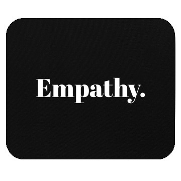Discover Statement Empathy Blue Small Mouse Pads