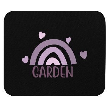 Discover Garden Quotes With Rainbow Design Mouse Pads