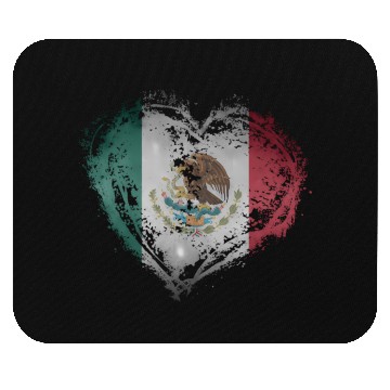 Discover Meco Heart Shape Mecan Flag Stylish Mouse Pads