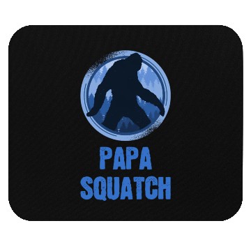 Discover Sasquatch Walking Papa Squatch Mouse Pads