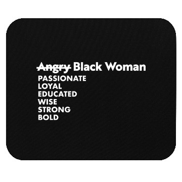 Discover Angry Black Stereotypes Mouse Pads