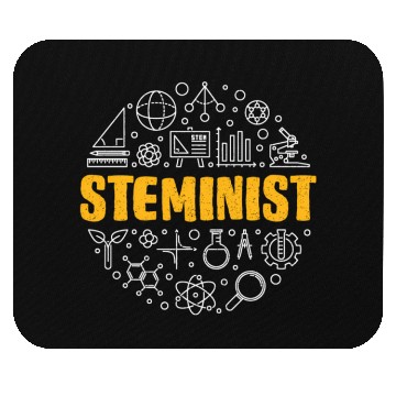 Discover Steminist - Science Tech Engineering And Math Stem Mouse Pads