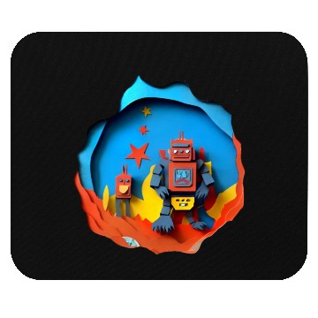 Discover AI Overlords Mouse Pads