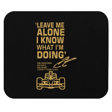 Discover Leave Me Alone I Know What I'M Doing Drummer Mouse Pads