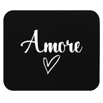 Discover Amore Italian Love Valentine'S Day Mouse Pads