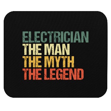 Discover Electrician Journeyman Electrical Engineer Mouse Pads