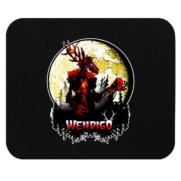 Discover Wendigo New Monster inwalker Cryptid Evil Mouse Pads