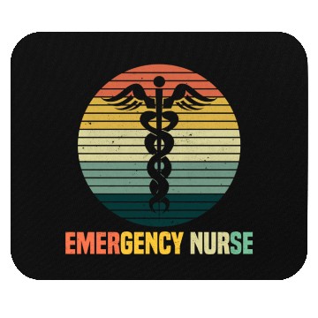 Discover Emergency Room Nurse Er Nursing Mouse Pads