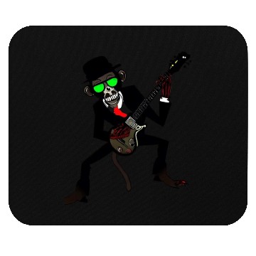 Discover Zombie Monkey Guitar Electric Mouse Pads