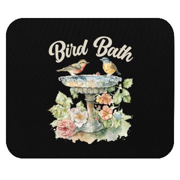 Discover bird baths Mouse Pads