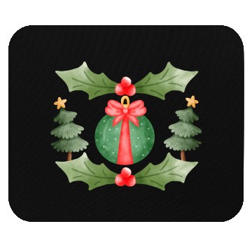 Discover Sweet Merry Christmas Tree Mouse Pads