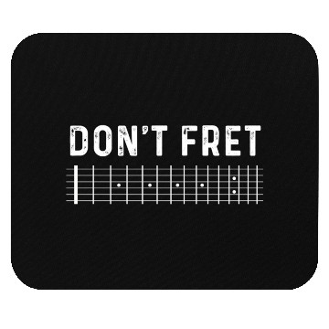 Discover Guitar Don'T Fret Mouse Pads