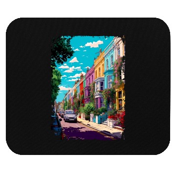 Discover London Skyline Mouse Pads
