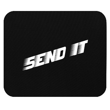 Discover Dirt Bike Send It Motocross Mouse Pads